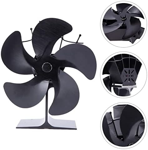 Parede Power Foot Foga Frove Fan Burner Burner Fan Wood Burner Fan Farplace Fan Stove Burners