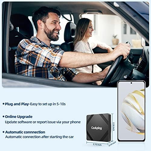 GeoHYECC 2023 O mais novo adaptador automático sem fio Android para o Android Autoid Autoid Android Android Dongle para Android Dongle