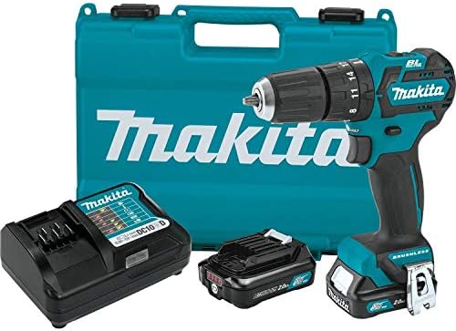 Makita PH05R1 12V MAX CXT ™ Kit de driver de martelo sem fio sem fio de arbustos de lítio 3/8