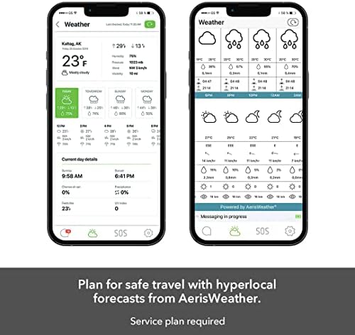 Comunicador de satélite Zoleo-Global de texto SMS bidirecional e e-mail, alerta de emergência SOS, check-in e localização de