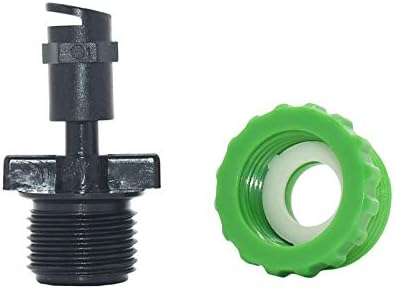 MANHONG IRRIGADE DRIPPER 1/2 ou 3/4 de polegada de 180 graus Refração o picada de sprinkler bico de irrigação por