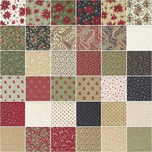 Moda Fabrics Poinsettia Plaza Bolo de camada, 42-10 '