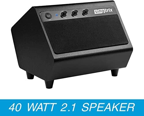 Singtrix Portable Karaoke Machine e novo microfone sem fio premium em tanques de tubarão, crianças e adultos, all-in-one, mais