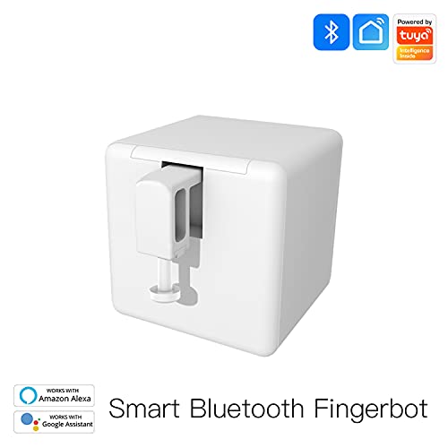 Botão Smart Switch Pusher: Fingerbot de Bluetooth inteligente, App Smart Life Tuya ou Controle de Timer, sem fiação, Switch Bot Bot