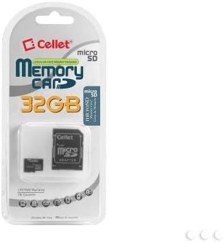 O cartão Micro SDHC do CELET 32GB IMUSKOOL I410 é formatado personalizado para gravação digital de alta velocidade