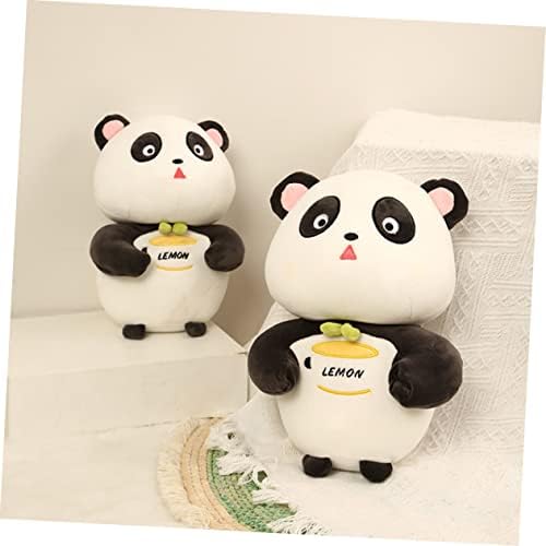 Almofadas corporais de boneca de panda besportble para crianças travesseiros de abraço crianças macus de brinquedo decoração