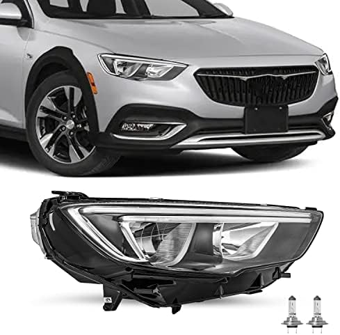 JSBOYAT Switchback LED DRL HALOGEN HALOGN HOXTLOMPLET Substituição para 2018-2020 Buick Regal Sportback Tourx OE Style Style Factory