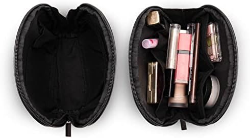 Bolsa de maquiagem de viagem, bolsa de cosmética Caso organizador, para mulheres de produtos de higiene pessoal, flores