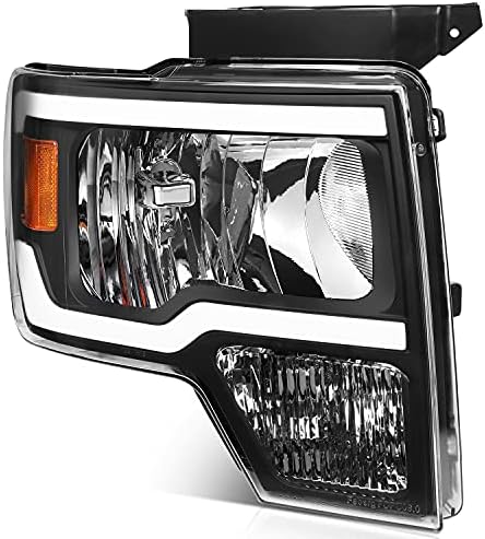 Montagem do farol ECCPP com DRL LED para Ford para F-150 2009-2014 Driver e lado do passageiro