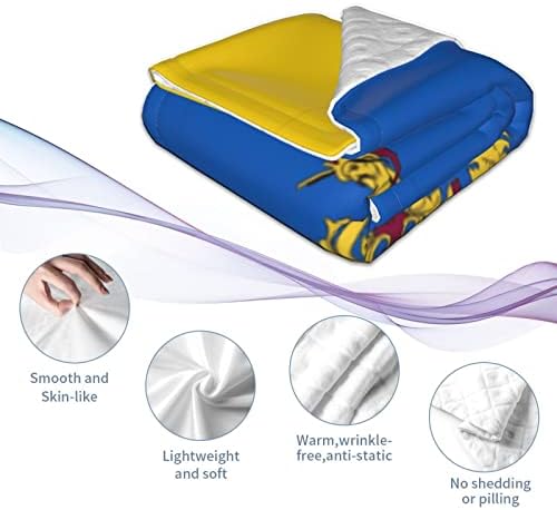 Cobertores de swaddle da bandeira nacional da Ucrânia