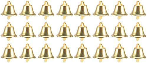 Nuobesty Metal Wind sinos 240 PCs 20mm Christmas Christmas Bell Ornament Xmas Bell Xmas Tree Tree Tree Ornaments Decor de Natividade