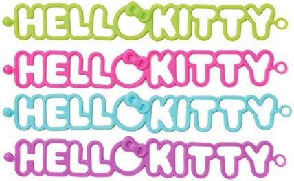 AMSCAN Hello Kitty Rainbow Bracelets de borracha