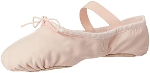 Bloch Girls Dance Dansoft II Couro dividido Sapato/chinelo de balé, rosa teatral, médio