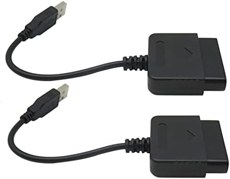 PS2 a PS3 USB CABO ADAPTOR DO CONTROPTOR DO CONVERSOR CABO PARA SONY PLAYSTATION 2 PLAYSTATION 3 2PCS