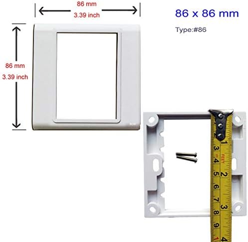 Placa de parede com 2 x xlr masculino + sc simplex keystone Modular Audio Distribution conectores de conectores brancos