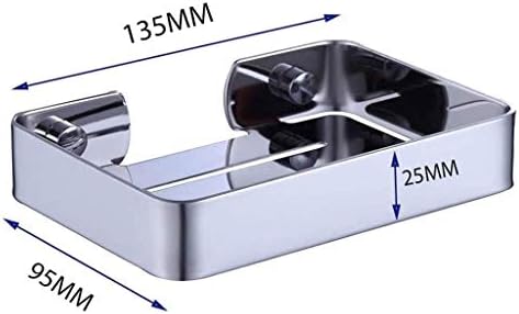 XJJZS Rack de aço inoxidável montado na parede ， sem dar um soco de sucção em casa montada na parede para banheiro ou cozinha