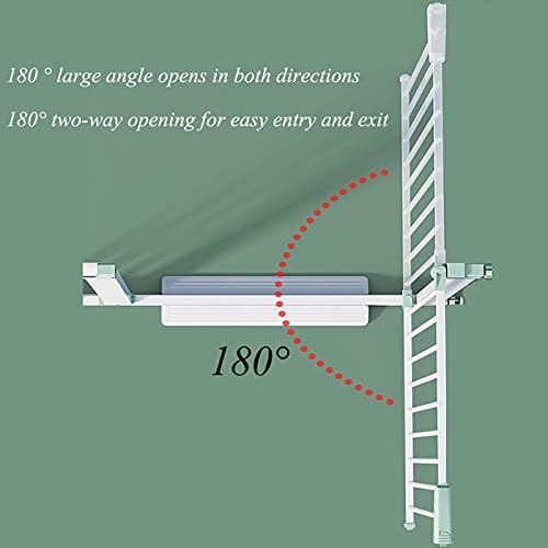 Aunevn Pet Playpens Gates de segurança Pressão Fit Stair Safety Walk Thru Safety Gate Close Auto Metal Safety Gate com Extensão Balusters/215-222cm