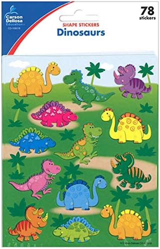 Carson Dellosa Dinosaurs Shape