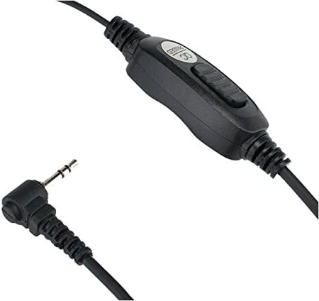 Keyblu 1 pino G Shape Walkie Talkie fone de ouvido fone de ouvido para Motorola Talkabout MH230R MR350R T200 T260 T460 T600