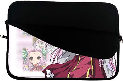 Bolsa de laptop para laptop de anime Galaxy Angel Caso de laptop de 15 polegadas Mousepad Surface Anime Bolsa de computador/tablet repelente