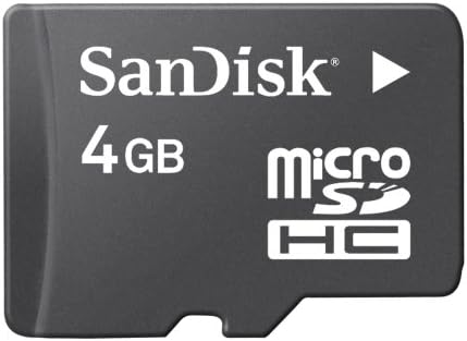 Cartão de memória MicroSDHC de Sandisk 4GB 4GB - Modelo SDSDQ -4096 -A11M SD - MicroSD Cards