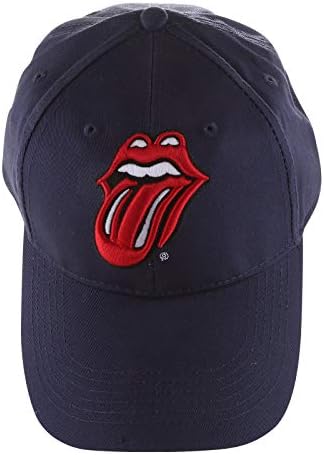 Rolling Stones Classic Tongue Baseball Cap Navy