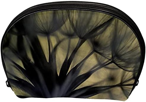 Sacos de cosméticos para mulheres, bolsas de bolsas de maquiagem de maquiagem de maquiagem Bag das garotas, Modern Art Dandelion