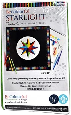 Jacqueline de Jonge Be Kit de Quilt Starlight Colorful