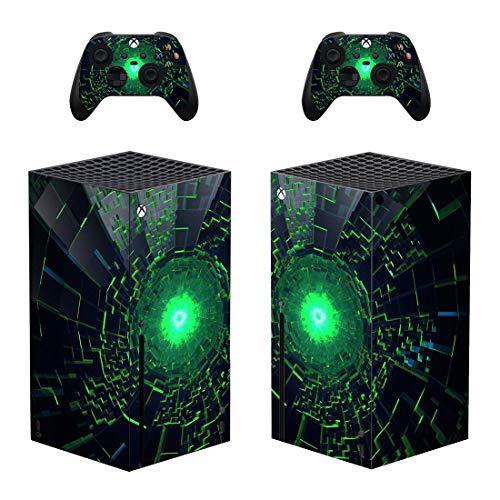 Felipe Seiji kuba vinil skin skin skin campa para Microsoft Xbox Series x Console e Controladores Remotos Multi Color HD