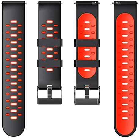 Tiras de silicone de 22 mm Otgkf para Suunto 9 pico ao ar livre esportam relógio inteligente Breathable para a pulseira