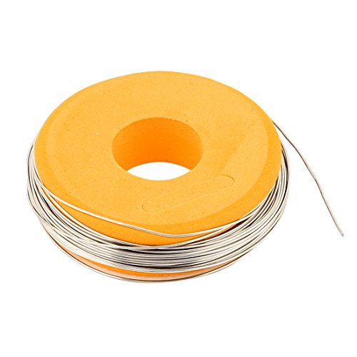 uxcell 0,5mm 24 bitola awg 25 pés roll 1,75 ohms/ft aquecedor