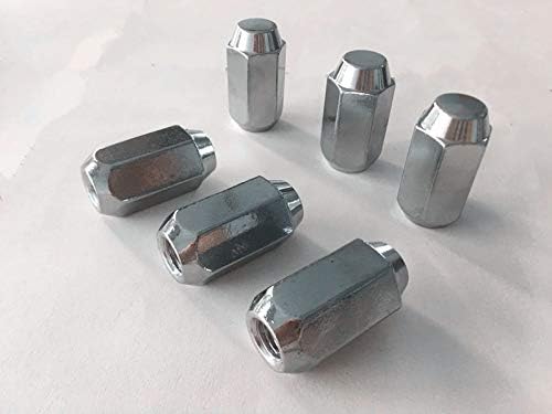 20pcs Chrome 12mm x 1,5 porcas de lava de roda FIT 2012 Scion TC pode caber nas jantes OEM, o comprador precisa revisar o comprimento