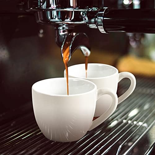 Homedge Mini Procelain Espresso Cup, 3 onças / 90 ml de canecas de café minúsculas