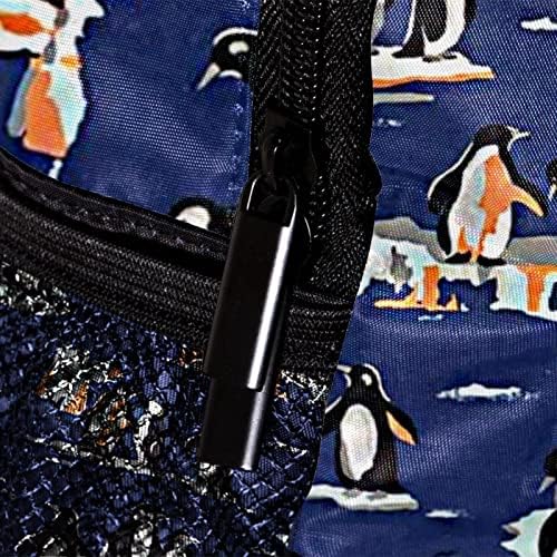 Mochila de laptop VBFOFBV, mochila elegante de mochila de mochila casual bolsa de ombro para homens, pintura de animais Penguin