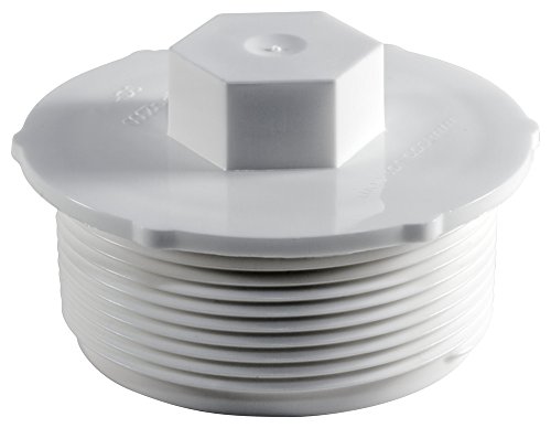 CAPLUGS 99192799 PLÁSTICO PLÁSTICO PARA APARTIDA NPT. para caber 2 NPT-2000, PE-HD, para ajustar 2 , branco