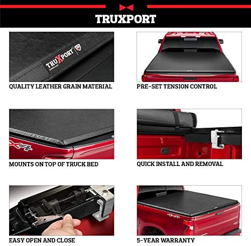 Truxedo Truxport Soft Roll Up Truck Bed Tonneau Tampa | 241101 | Fits 1988 - 1998 Chevy/GMC C/K 1500, 1988-00 C/K 2500/3500