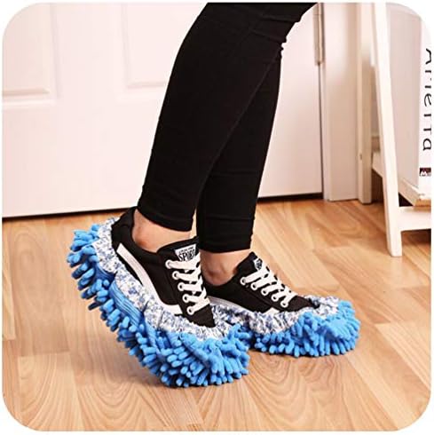 Lioobo Mop Shoe Shoe Capa multifuncional lavável reutilizável pó de limpeza de pó de limpeza de meias de esfregaço