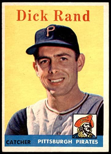 1958 Topps 218 Dick Rand Pittsburgh Pirates Dean's Cards 5 - Ex Pirates