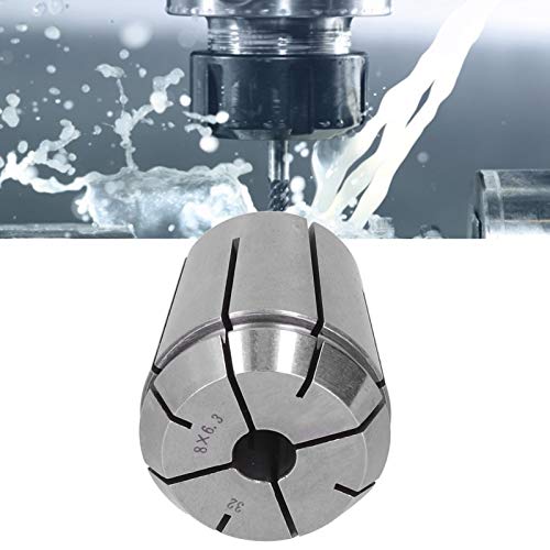 Fafeicy ER32 Spring Collet, Torno CNC de 65mn Chuck de moagem, faixa de pinça de 3 ~ 20mm, com o design da mesa côncava,