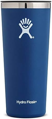 Copo do copo Hydro Flask - aço inoxidável e isolado a vácuo - Pressiona tampa - 22 oz, cobalto