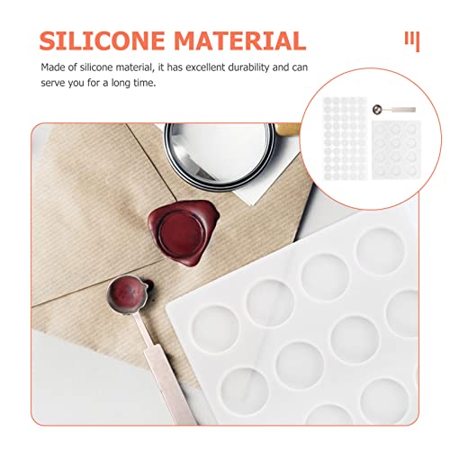 Coheali Silicone molde molde as ferramentas manuais ferramentas manuais kits diy kits 2pcs tape