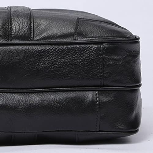 N/A Laptop Bag Bag masculino Mensageiro Mensageiro Men's Leather Travel Tote Bag Bedra