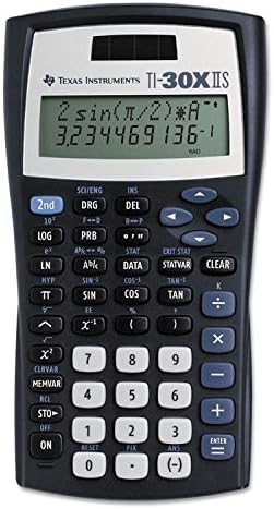 Texas Instruments Ti30xiis Ti-30x IIS Calculadora científica, LCD de 10 dígitos