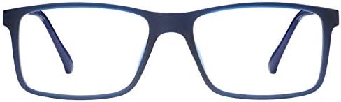Óculos quadrados de bloqueio de luz azul de Tseban para homens Mulheres Proteção UV Computador/Telefone/TV Reando óculos