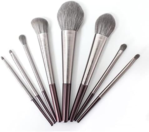 Sdfgh Professional 8pcs Magiz Brush Conjunto de cabelos sintéticos Manida bonita Manguar