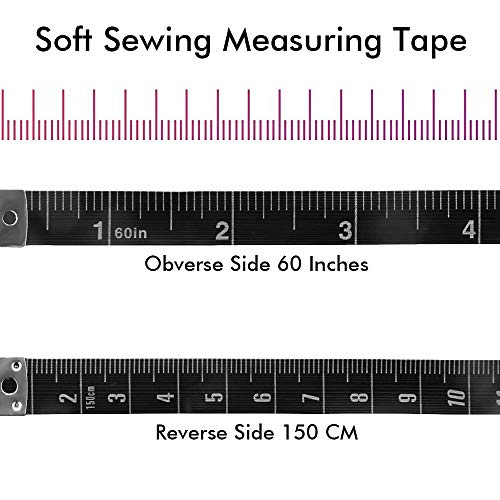 Fita de medição de medição para o corpo, fita mole de fita adesiva para costura de costura corporal fita de medição de