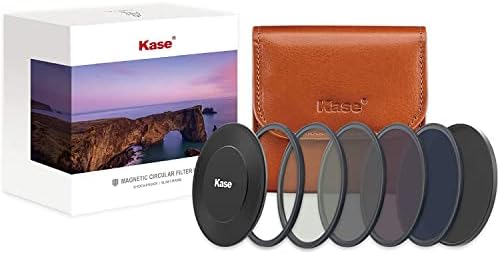 Kase Wolverine Professional Magnetic Nd CPL Filtros Kit de Filtros 67mm Inclui CPL+ND8 3 Parada+ND64 6 Stop+ND1000 10 Parada+Tampa