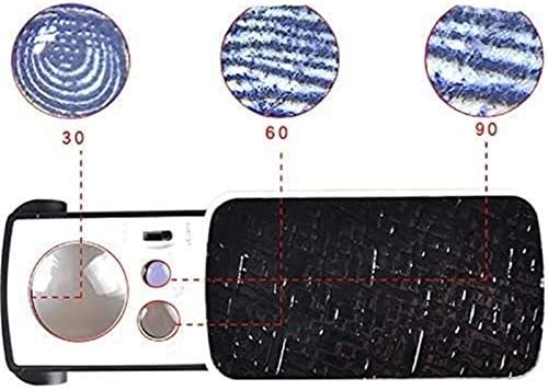 Huangxing-Lineca portátil do tipo tração HD HD Lâmpada de alta potência Microscópio portátil Jóias Antigas Identificação de jade pode