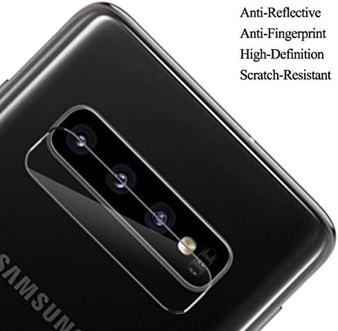 OMIO para Samsung Galaxy S10 Plus Lens de câmera Protetor 3 Pacote de tela de vidro temperado Protetor de alta definição