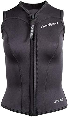 NEO Sport Men e feminino Front Front Letsuuve - Neoprene de 2,5 mm de vias